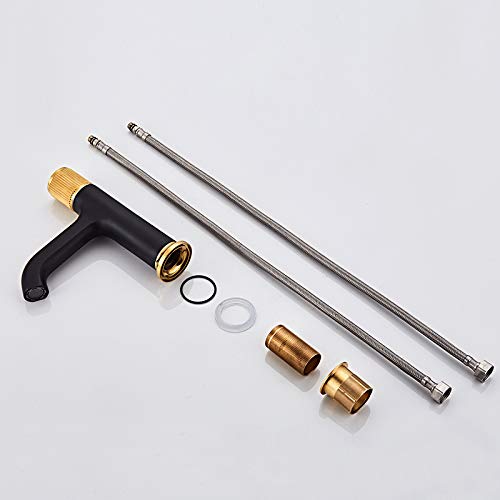 gold basin tap inart