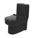 one piece toilet commode black color