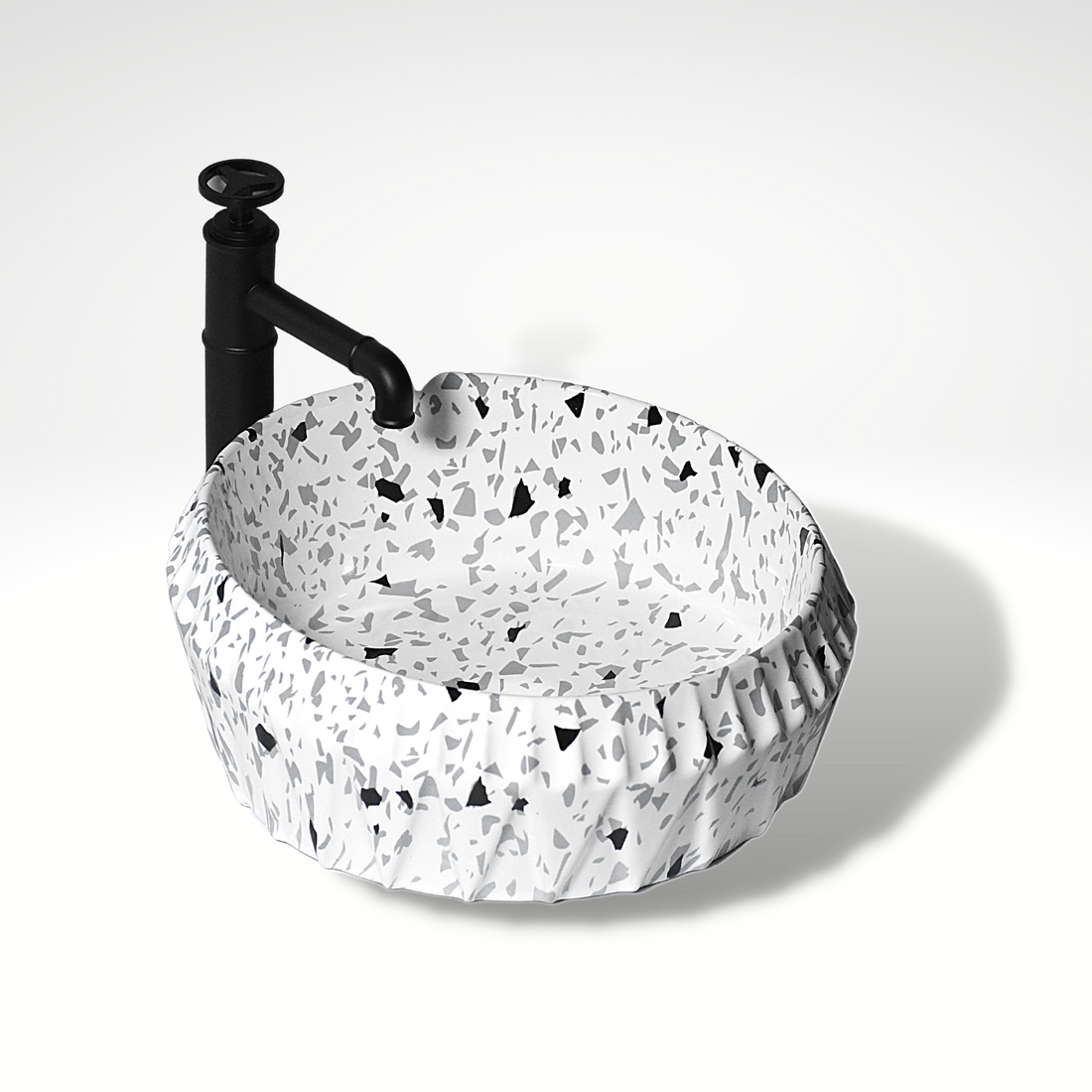 designer table top wash basin - main product view