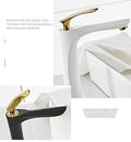 InArt Bathroom Single Lever Hole Basin Mixer Brass Basin High Neck Long Body Sink Faucet - InArt-Studio