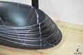 InArt Ceramic Counter or Table Top Wash Basin 50x38 CM Black Matt Marble Color - InArt-Studio