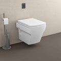 inart wall hung toilet commode in white color
