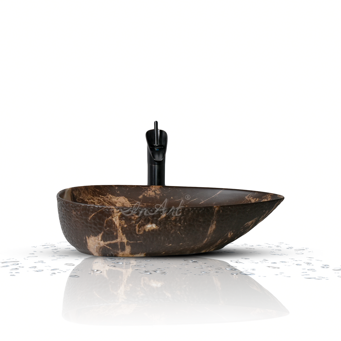 designer table top wash basin - main product view