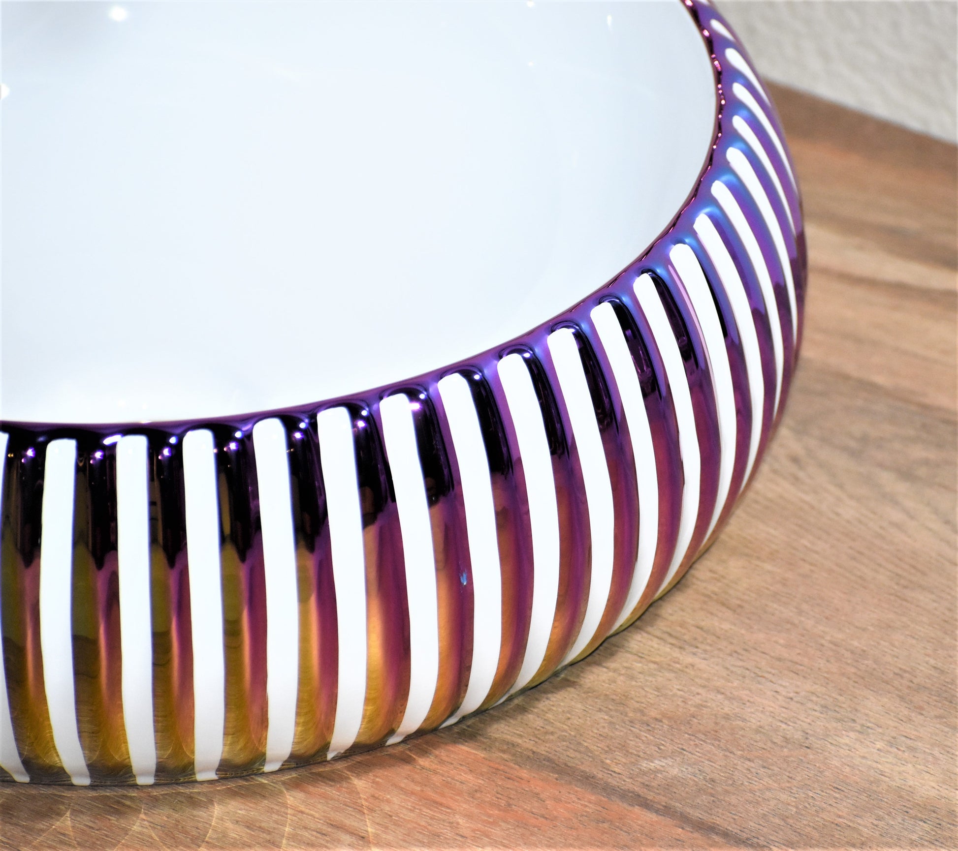 InArt Ceramic Counter or Table Top Wash Basin 41x41 CM Multi Color - InArt-Studio