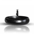 InArt Modern Table Top Wash Basin 60 x 40 CM Black Color Matt Finish - InArt-Studio