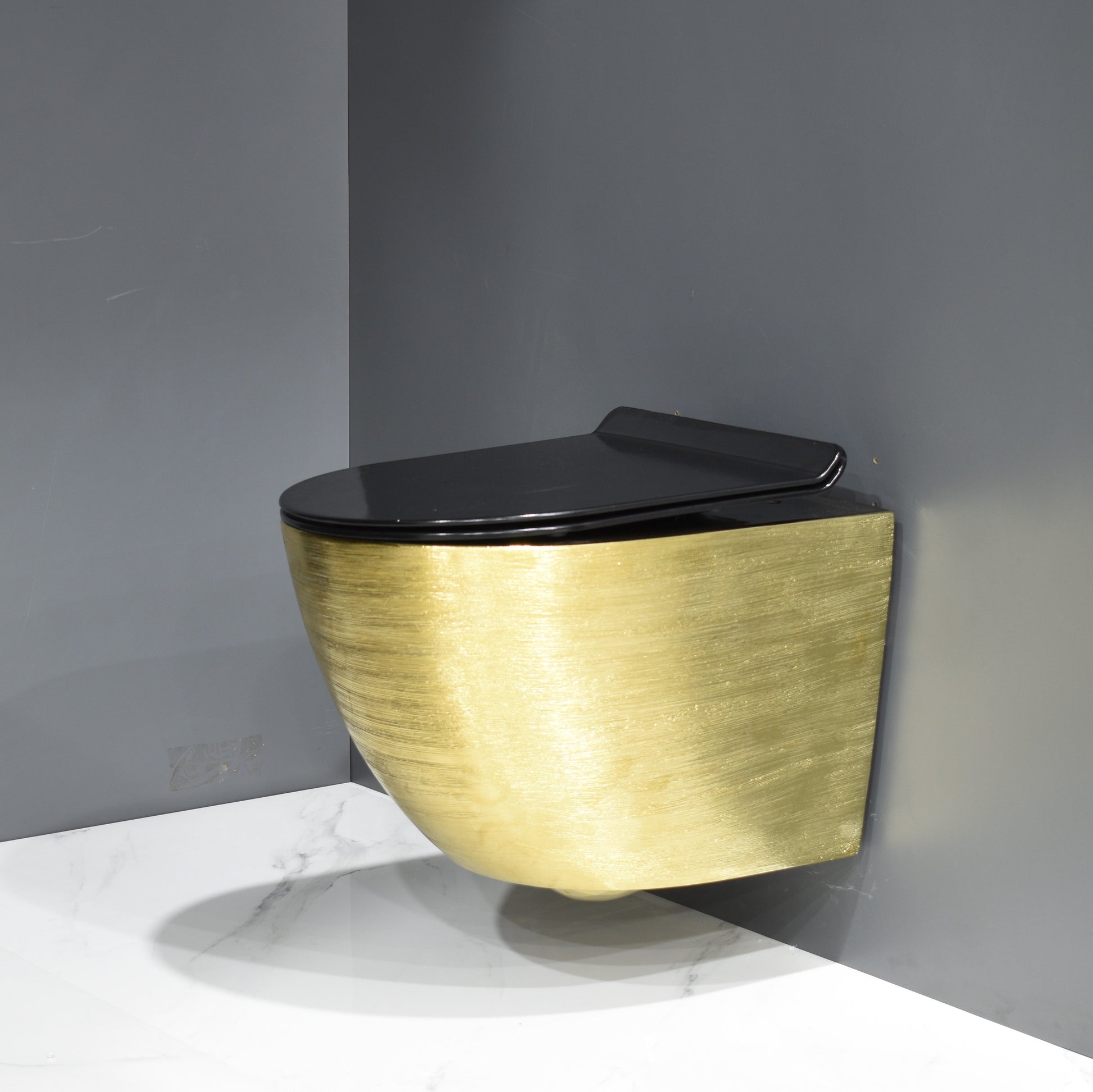 InArt Ceramic Wall Hung or Wall Mounted Designer (Clean Rim) Rimless W