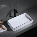 InArt Ceramic Counter or Table Top Wash Basin Black 60x35 CM - InArt-Studio