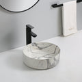 counter top wash basin marble satvario grey 13 x 13 inch
