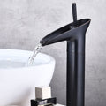 InArt Bathroom Single Lever Hole Basin Mixer Bamboo Shape Brass Basin High Neck Long Body Sink Faucet - InArt-Studio