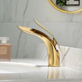 gold color basin taps inart