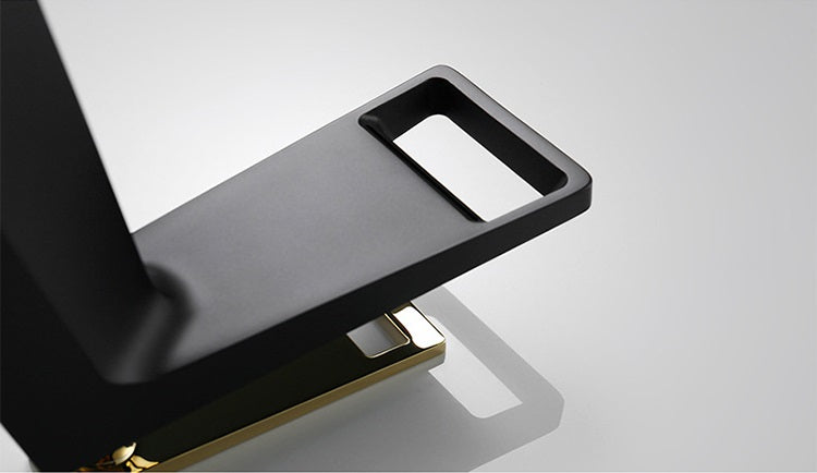 InArt Single Lever Basin Mixer Taps for Bathroom Brass Black Gold - InArt-Studio