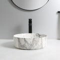 InArt Ceramic Counter or Table Top Wash Basin Grey 35x35 CM - InArt-Studio