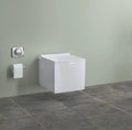 InArt Ceramic Wall Hung or Wall Mounted Designer Water Closet Toilet with Soft Seat Cover - InArt-Studio