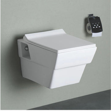 inart Wall Mounted Ceramic Water Closet Commode P Trap