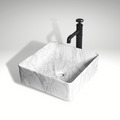 table top wash basin in grey color 16 inch