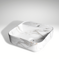 table top wash basin 16 inch marble 