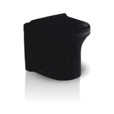 inart black ewc toilet commode