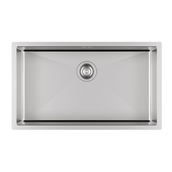 Carysil Quadro Single Bowl 1 MM SS Stainless Steel Kitchen Sink AISI 304 Steel Grade - InArt-Studio